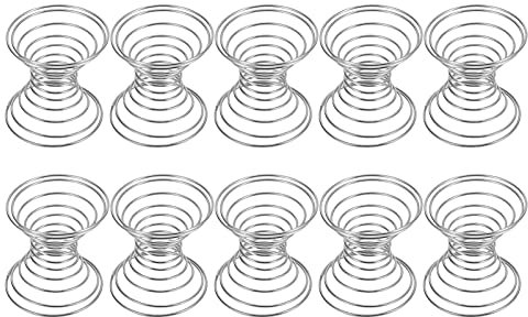 10 Pcs Stainless Steel Spring Ball Protein Powder Stirrer Bottle Mixer Drink Drink Whisk Wire Whisk Tea Stirring Balls Kitchen Utensils Formula Steel Wire