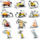 Konstruktion Ausstecher, keksausstecher Set 12 Stück Bagger Digger Straßenwalze Traktor Bulldozer Muldenkipper Hammerschlüssel Bauwerkzeuge Ausstechform Plätzchen Ausstecher für Kinder