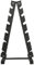 Kurzhantel Rack,Hantelablage für Kurzhanteln, Strapazierfähiger Stah, 200kg Belastbarkeit, 6-Tier Hantelständer Hantelablage Schwarz