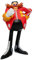 Dr. Eggman - Figura de colección de Sonic - Dr. Robotnik edición Premium - A Escala con el Resto de Personajes Sonic - Tamaño: 16CM. Producto Oficial.