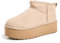 UGG W Classic Ultra Mini Platform, Stivali Donna, Sabbia, 37 EU