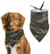 Camo Camouflage Hundehalstücher, dreieckige Hundelätzchen, niedlicher Haustierschal, Halstuch für kleine, mittelgroße und große Haustiere