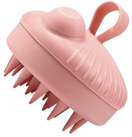 Hair Scalp Massager | Silicone Scalp Scrubber | Wet Dry Scalp Brush | Refillable Hair Brush | Soft Bristle Shampoo Brush Improves Scalp Health For Both Wet And Dry Hair