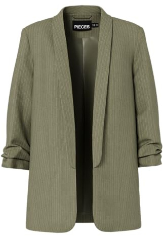 PIECES Pcbosella 3/4 Pinstripe Blazer Noos Bc