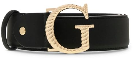 GUESS Gürtel Adjustable Pant Belt H.35 W105 Black schwarz kürzbar