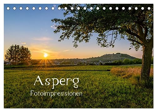 Asperg - Fotoimpressionen (Tischkalender 2026 DIN A5 quer), CALVENDO Monatskalender: Ein fotografischer Spaziergang durch Asperg (CALVENDO Orte)