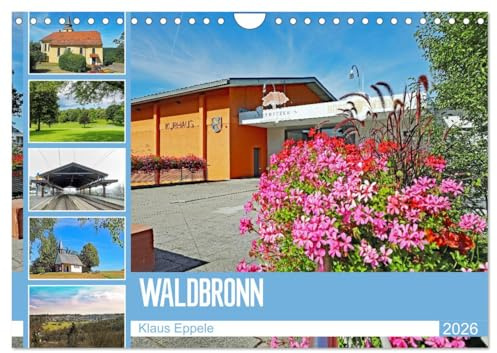 Waldbronn (Wandkalender 2026 DIN A4 quer), CALVENDO Monatskalender: Die Gemeinde im Albtal im nördlichen Schwarzwald (CALVENDO Orte)