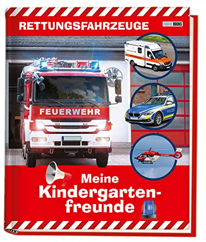 Rettungsfahrzeuge: Meine Kindergartenfreunde: Kindergartenfreundebuch