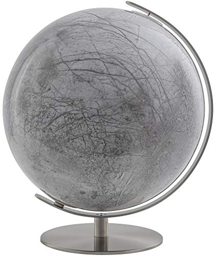Columbus Leuchtglobus Jupitermond Europa D 40 cm Planetenglobus handkaschiert