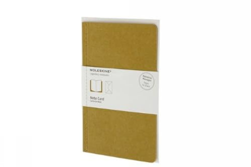 Moleskine Note Card With Envelope - Large Maize