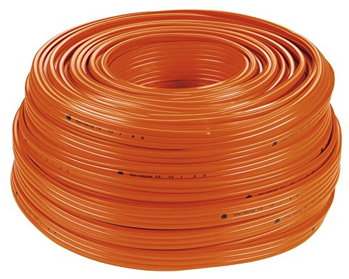 Arroseur souple Gardena : arroseur souple pour massifs et surfaces longs et étroits, pulvérisation fine protégeant les plantes, sans robinetterie, 100 m, réglage individuel de la longueur (997-22)