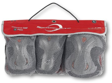 Rollerblade Erwachsene Schützer Lux 3 Pack, Grey, S