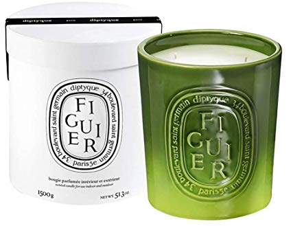 Diptyque Figuier Keramik-Kerze, für drinnen und draußen