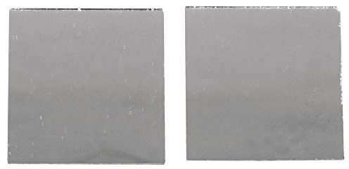 Rayher - 14548606 - Spiegelmosaik, selbstklebend, 3x3cm, SB-Btl 45Stü, Versilberter