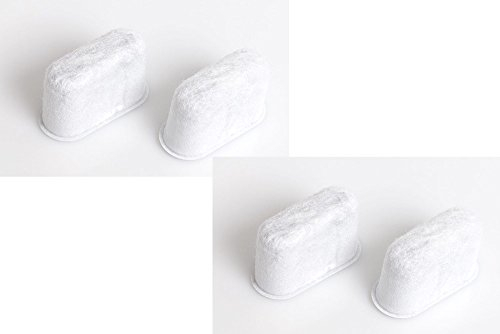 Delonghi 4 Filtres à eau anti-calcaire 5513214241 Pour cafetière BCO410 + 420