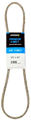 MAXPOWER Keilriemen 347447, Kevlar verstärkt, 3/8'' x 42'' - 3L420 - Aussenlänge L(a) 1067 mm.