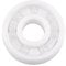 Akozon Ceramic Bearings, 1pc weiße Farbe ZrO2 Keramik Miniatur 608 Kugellager für Fingertip Spielzeug 8 22 7mm Skateboards und Inline Skates Bearings 608 Hybrid Ceramic Mittellager Kugellager