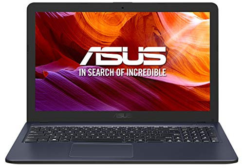 ASUS K543UA-GQ3040 - Portátil de 15,6 HD (Intel Core i3-6006U, 8GB RAM, 256GB SSD, Intel HD 520, sin sistema operativo) Gris Estrella - Teclado QWERTY Español