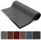 FB FunkyBuys Washable Door Mats - Heavy Duty, Non-Slippery & Stylish Floor Mat - Door mat indoor Large Rubber Indoor & Outdoor Doormats for Perfect Dust Grabbing (Grey-waved, 80 x 140 CM)