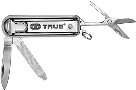 True Utility NailClip Kit – Keyring Manicure & Nail Grooming Travel Set