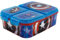 Stor Stor-16910 Sandwichbox Captain America, Mehrfarbig, einzigartig (16910)