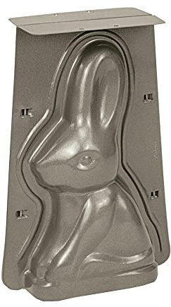 Städter we love baking Osterhase 3D Backform, 18 x 26 x 8 cm, Hochwertige Antihaftbeschichtung, made without PFAS, Ideal für Ostern