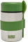 Polar Gear Insulated Food Flasks For Hot Food – Triple Layer Stainless Steel Hot Food Flask With Spoon – Keep Meals & Drinks Hot for 6 Hours & Cold for 6 Hours – Soup Flask For Work, School - Green