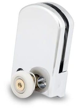 Shower Door Roller 19mm Chrome x 1
