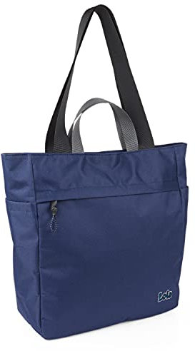 Lois - Elegante Handtasche Damen Groß - Shopper für Jeden Anlass, Tasche Mit Stil, Marine Blau