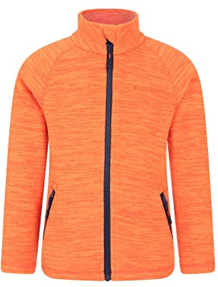 Mountain Warehouse Snowdonia II Kids Fleece Orange Kids Size 9-10 Years