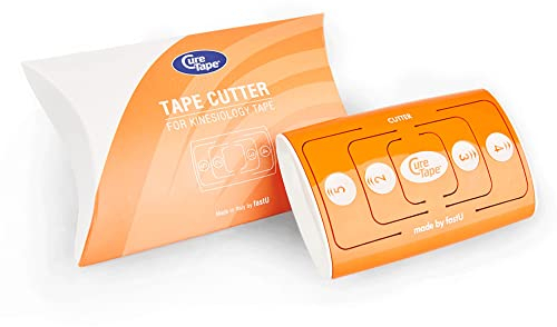 CureTape Kinesiologie-Tape-Schneidegerät: up to 5 cm wide rolls (Orange)