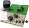 Recdays Volleyball-Linien: Premium 2-in-1 Gras-Volleyball- und Strandvolleyball-Linien, 5,1 cm Volleyball-Spielfeldlinien mit Ankern und Heringen, strapazierfähige Netztasche mit Kordelzug, offizielle