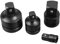 BFUZXY 4 Stück Stecknuss Adapter Steckschlüssel Adapter Satz Adapter Winkeladapter Steckschlüsseln Nuss Knarren für 3/8 auf 1/2,1/4 auf 3/8,3/8 auf 1/4,1/2 auf 3/8 Zoll Schlagschrauber-Adapter
