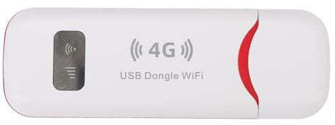 4G LTE USB-WLAN-Modem, Tragbarer Reise-Hotspot-Router mit SIM-Kartensteckplatz, 150 Mbit/s Hochgeschwindigkeit, Unterstützt 10 Benutzer, Mobile Internetgeräte für Europa, Asien,