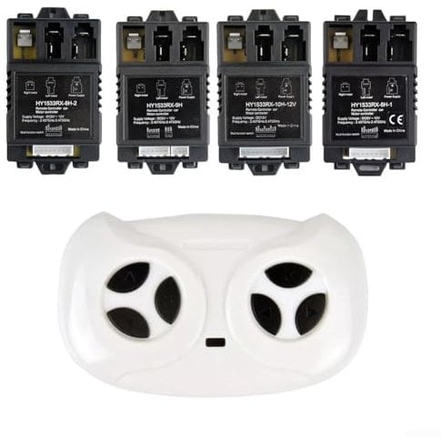 Ricevitore telecomando auto elettrica per bambini HY1533RX, funziona con modelli 6V e 12V (telecomando)