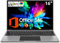 jumper PC Portatile 16 Pollici Display, Fino a 2,5 GHz Celeron (12GB RAM 128GB eMMc+512GB SSD), Notebook 1920 x 1200 IPS, Bluetooth4.0, USB 3.0 × 2