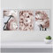 Impressions Sur Toile Affiche Murale Fleur de pivoine rose romantique Tableaux, Posters Et Arts Décoratifs Tableau Decoration Murale Salon Chambre(Encadrée)
