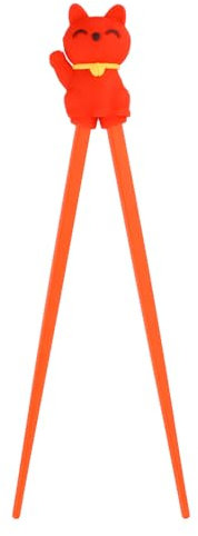 Volumoon Palillos Panda, Palillos para principiantes, Reutilizables, Palillos de Entrenamiento Niños, Palillos lindos Resistentes al Calor, Palillos personalizados para Platos Asiáticos (A1)