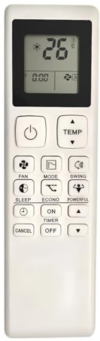 ARC48 - Telecomando di ricambio per condizionatore Daikin FTV28AV1 FTV35AV1 FTV50AV1 FTV60AV1