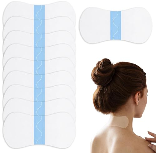 KEQAR 10 bandes liftantes invisibles pour le cou, effet tenseur immédiat, étanche et longue durée