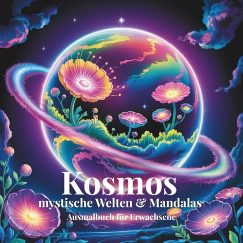 Kosmos, mystische Welten & Mandalas: Ausmalbuch für Erwachsene (Mystische Ausmalwelten)
