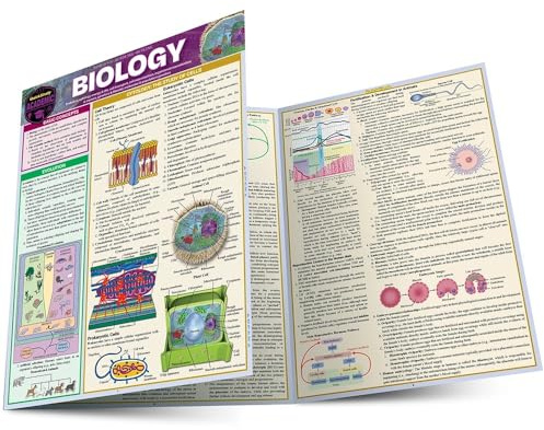 Biology: a QuickStudy Laminated Reference Guide (Quick Study Academic)