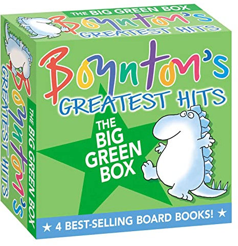 Boynton's Greatest Hits The Big Green Box (Boxed Set): Happy Hippo, Angry Duck; But Not the Armadillo; Dinosaur Dance!; Are You A Cow?