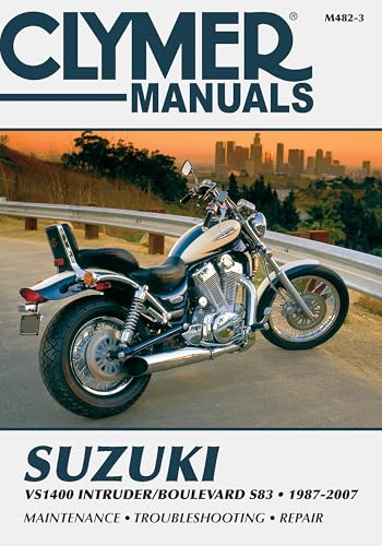 Clymer Suzuki Intruder VS1400, Boulevard S83 1987-2007 Repair & Service Manual (Clymer Motorcycle Repair)