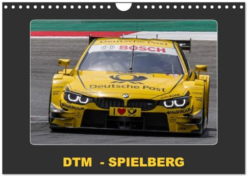 DTM-SPIELBERG (Wandkalender 2025 DIN A4 quer), CALVENDO Monatskalender: Deutsche Tourenwagen in Spielberg (CALVENDO Sport)