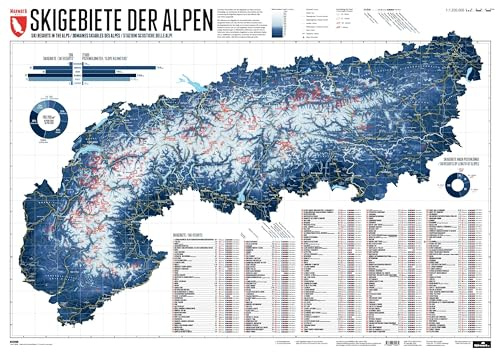 263 Skigebiete der Alpen: Edition 6