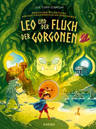 Professor Blausteins höchst ungewöhnliche Vorfahren (Band 2) – Leo und der Fluch der Gorgonen: Graphic Novel Reihe für Jungen und Mädchen ab 6 Jahren mit mythologischen Abenteuern