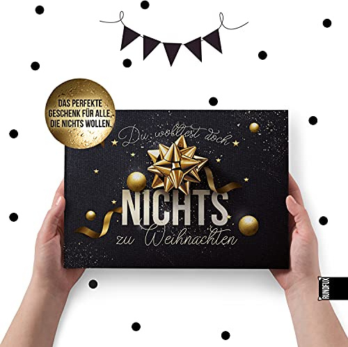 Du wolltest doch NICHTS zu Weihnachten. ODER? - Das perfekte GAG-Geschenk! Familie, Freunde, Arbeitskollegen, Nachbarn - Rundfux®