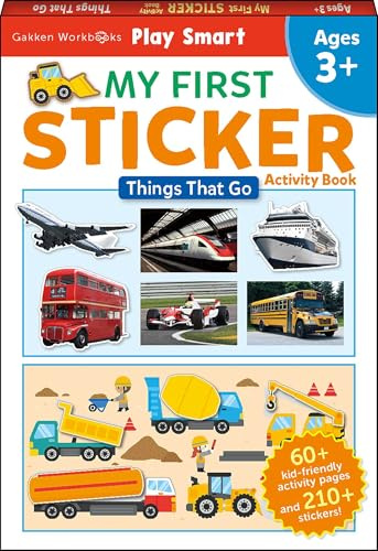My First STICKER Activity Book Things That Go (Play Smart My First)