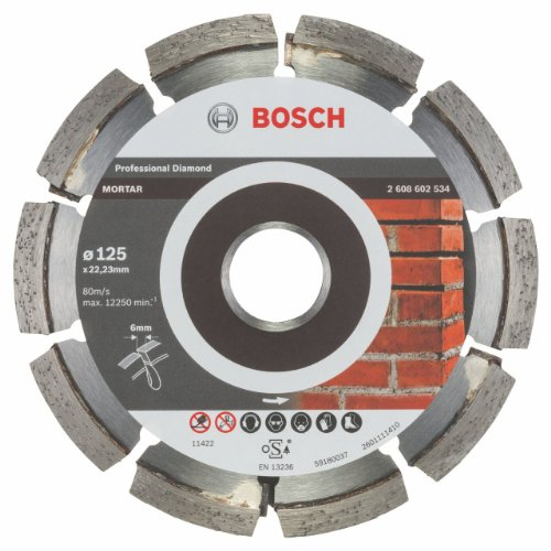 Bosch Accessories Fraise à Joints Expert pour Mortar, 125 Diamètre